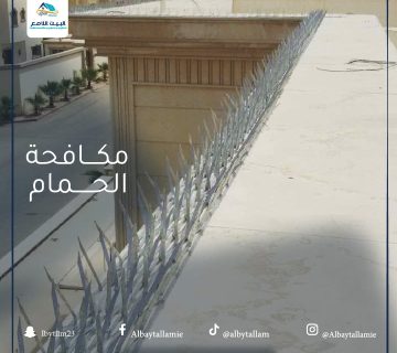 تركيب طارد حمام في العين