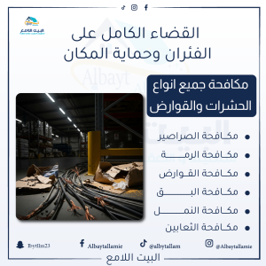 "أضرار الفئران في المنازل والمصانع"